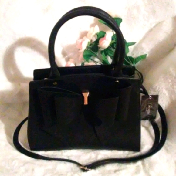 Crossi New York Handbags - Crossi New York Satchel Crossbody Bag NWT
